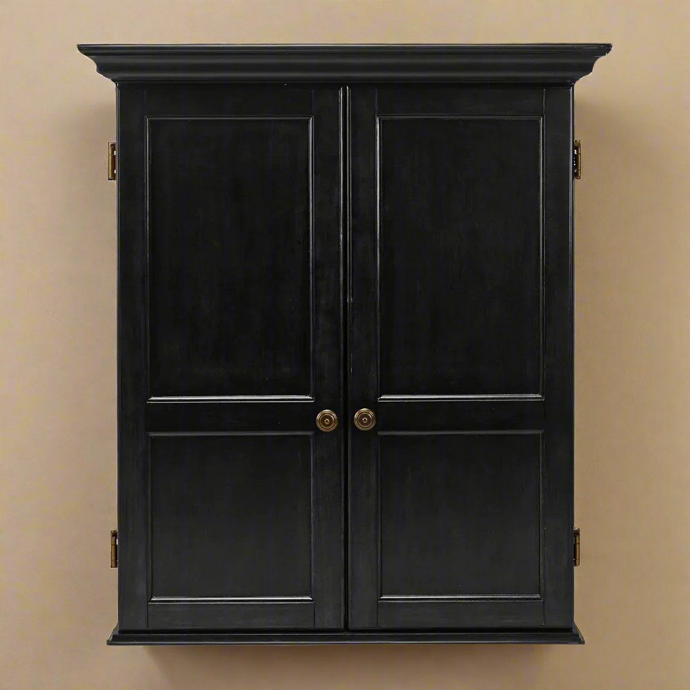 Windsor Dartboard Cabinet (Black) | American Heritage Billiards