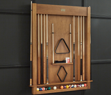 Alta Wall Mounted Cue Rack 12 (Brushed Walnut)_5