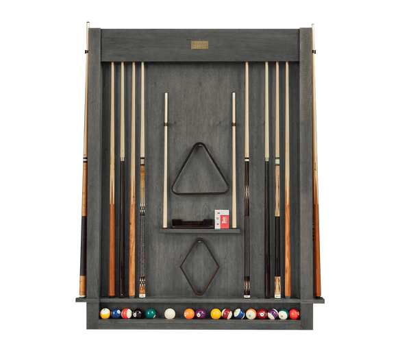 Alta Wall Mounted Cue Rack 12 (Charcoal)_1