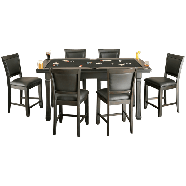 Burlington Game Table Set (Peppercorn)_1