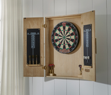 Port Royal Dartboard Cabinet (White Oak)_6