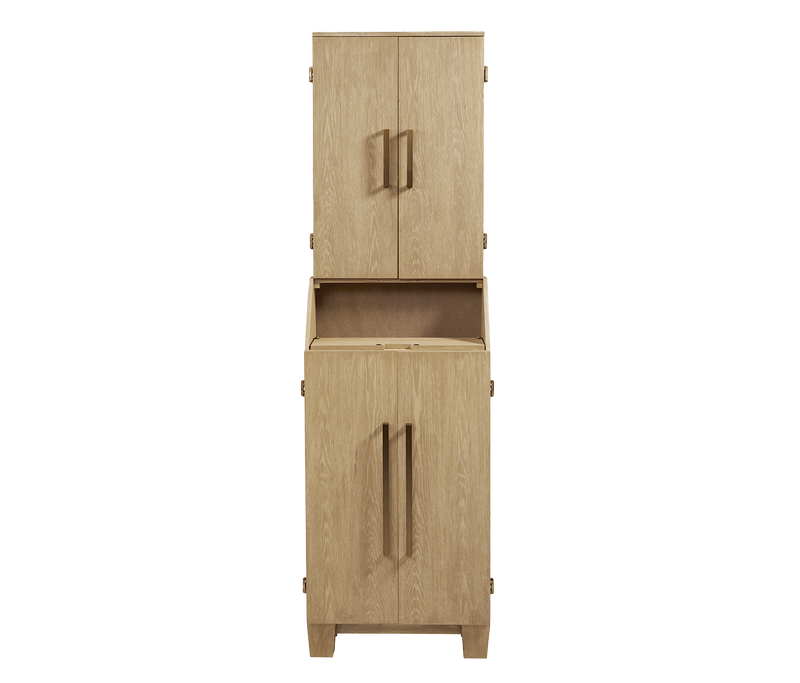 Port Royal Dartboard Cabinet (White Oak)